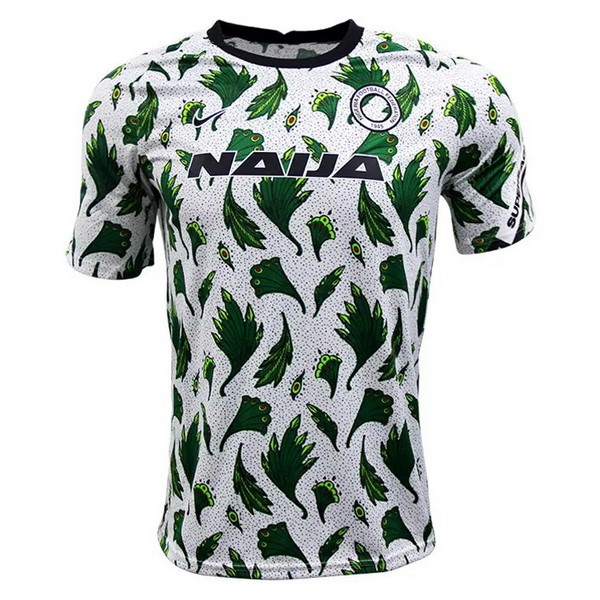 Trainingsshirt Nigeria 2020 Grün Weiß